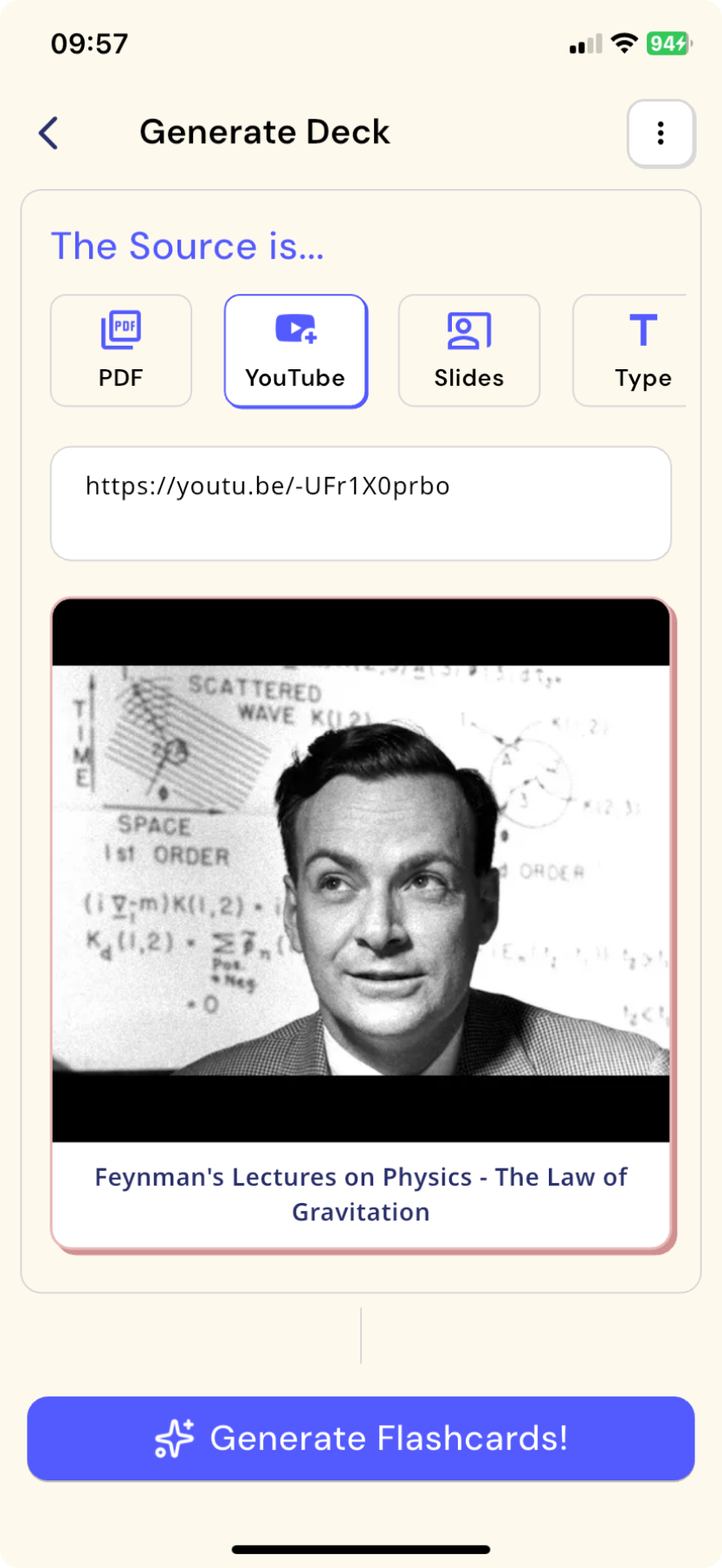 FlashCardify AI Flashcard Generation